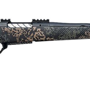 Seekins Precision 0011710279-F Havak PH3 300 Win Mag 22" Black Fluted Threaded Barrel, Black Picatinny Rail Steel Receiver, Adj Cheek Riser Woodland Shadow Synthetic Stock