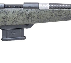 Howa HCE6ARCGRN 1500 Carbon Elevate 6mm ARC 20" Carbon Fiber Wrapped Threaded Barrel, Black Drilled & Tapped Steel Receiver, Fixed Stocky's OD Green w/Black Webbing Synthetic Stock, Right Hand
