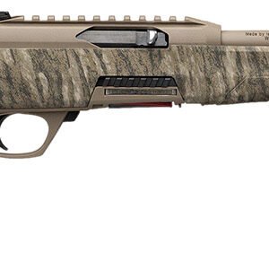 Winchester Repeating Arms 521163102 Wildcat  22 LR 10+1 18" Flat Dark Earth Perma-Cote Button-Rifled Barrel, Flat Dark Earth Picatinny Rail Polymer Receiver, Picatinny Rail Forend, Mossy Oak Bottomlan