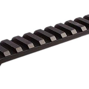Talley PSM258160   Black Anodized Aluminum Picatinny Rail Mount Short Action 20 MOA