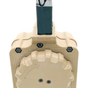 ProMag DRMA1-FDE   50rds Drum 308 Cal Fits AR-10 FDE Polymer