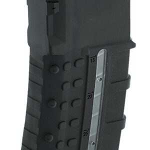 Leapers RBTAM30   30rd Windowed 223 Rem Fits AR-15 Black Polymer/Steel