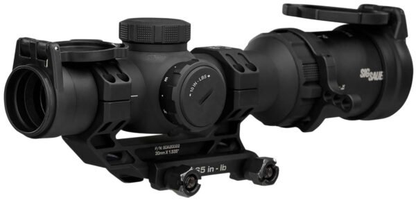 Sig Sauer Electro-Optics SOTMC61000 Tango-MSR Black 1-6x24mm, 30mm Tube Illuminated BDC Reticle