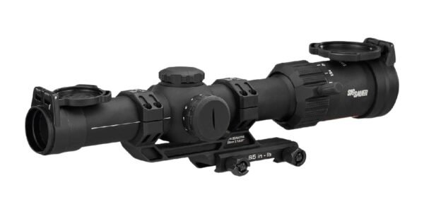 Sig Sauer Electro-Optics SOTM61003 Tango-MSR Black 1-6x24mm, 30mm Tube Illuminated Hellfire Reticle