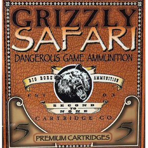 Grizzly Ammo GC5NE2   500NitroExpress 570gr Triple Shock X 5 Per Box/10 Case