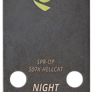 Night Fision SPROP507KHELLCAT Black Stainless Steel Fits Holosun 507K/407K Compatible w/ Springfield Hellcat Pro