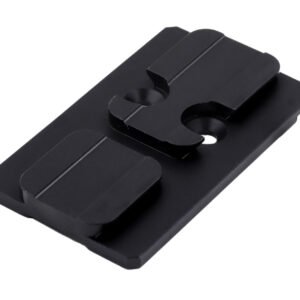 XS Sights GLOM001SM1ACRO Glock MOS Optic Plate  ACRO Footprint Black Nitride Steel