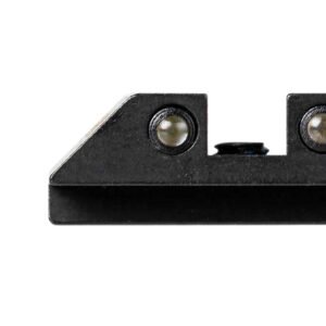 Tapco TAP22040 Tritium Sight Black Frame Fits Glock 17/17/19/22-28/31-35/37-39/45/48