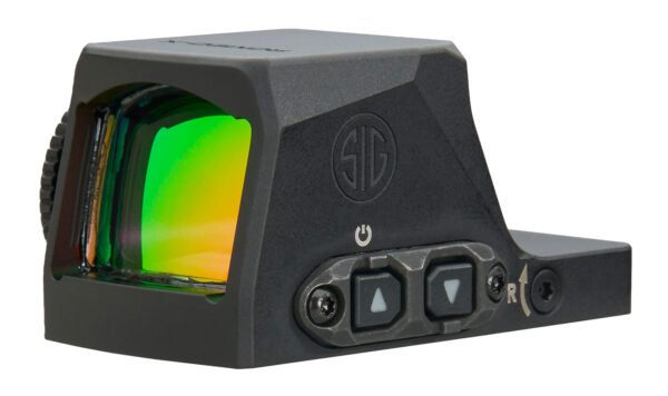 Sig Sauer Electro-Optics SORX1390 Romeo-X Enclosed Pro Black 1x24mm 6MOA Green Dot Reticle RX Footprint Mount
