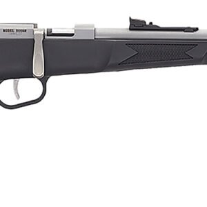 Henry H005R Mini Bolt Youth 22 S/L/LR 1rd 16.25" Matte Stainless Steel Barrel, Matte Drilled & Tapped Stainless Steel Receiver, Black Fixed w/Pistol Grip Synthetic Stock, Right Hand