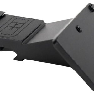 C&H Precision PR45RSH Picatinny Mount Red Dot Optic Mount Black Aluminum Compatible w/ Trijicon RMR/SRO