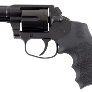 Colt Mfg COBRAMB2RNS Night Cobra  38 Special +P 6rd Shot 2" Black PVD Stainless Steel Barrel, Cylinder & Frame, Black Hogue Overmolded Grip, Exposed Hammer