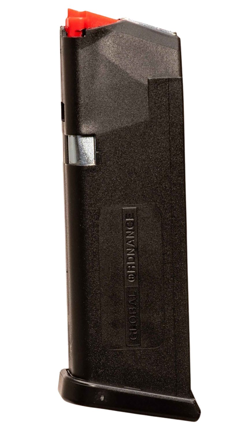 Global Ordnance LLC 197892029063 Global Ordnance Black 15rd 9mm Luger Glock Style