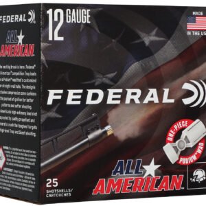 Federal FAA12L175 All-American 12Gauge 2.75" 1oz 7.5Shot 25 Per Box/10 Case