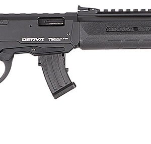 Derya Firearms TM22.LEVER.20 TM22 Lever 22 LR 10+1 20" Black Threaded Barrel, Black Anodized Picatinny Rail Receiver, Black AG w/Extensions Polymer Buttstock