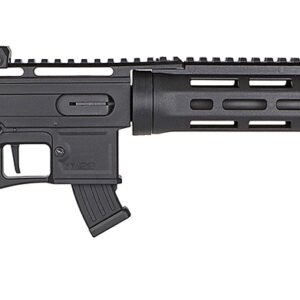 Derya Firearms TM22.FLASH.18 TM22 Flash 22 LR 10+1 18" Black Anodized Threaded Barrel, Black Anodized Aluminum Receiver w/Picatinny Rail, M-LOK Handguard & Forend, Black Fixed Polymer Stock, Black Pol