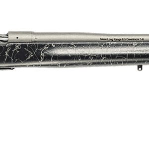 Christensen Arms 8010200101 Mesa Long Range 6.5 Creedmoor 4+1 16.25" Tungsten Gray Cerakote Threaded Barrel & Steel Drilled & Tapped Receiver, Black w/Gray Webbing Adj Cheek Riser Polymer Stock
