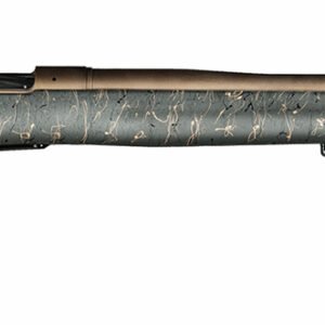 Christensen Arms 8010200701 Mesa Long Range 308 Win 4+1 16.25" Burnt Bronze Cerakote Threaded Barrel & Steel Drilled & Tapped Receiver, Green w/Black/Tan Webbing Adj Cheek Riser Polymer Stock