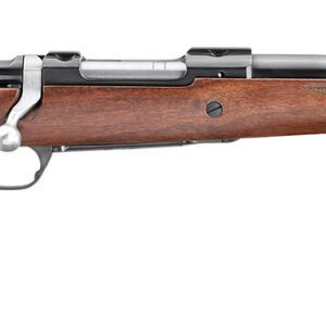 Ruger 67101 Hawkeye Hunter 6.5 Creedmoor 4+1 16.60" Satin Blued Threaded Barrel, Satin Blued Steel Receiver w/Integral Scope Mount, American Walnut Fixed Stock, Right Hand