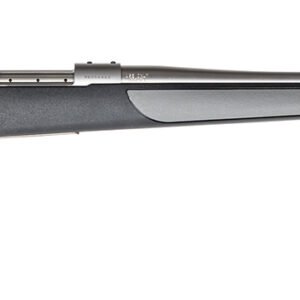 Weatherby  Vanguard Weatherguard Full Size 6.5 PRC 3+1 24" Satin Threaded Barrel, Satin Stainless Steel Drilled & Tapped Receiver, Black/Gray Weatherguard Stock