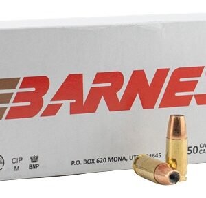 Barnes Bullets 32528 9mmLuger 115gr Semi Jacketed Hollow Point 20 Per Box/10 Case