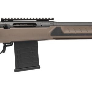 Savage Arms 32672 110 Core Tactical 6.5 Creedmoor 10+1 24" Medium Heavy Fluted Barrel, Arca Rail Forend, Coyote Tan AccuStock w/AccuFit V2 Synthetic Stock, Right Hand