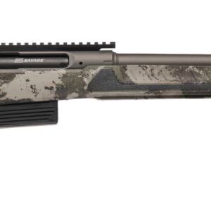 Savage Arms 32805 220 Harvester Full Size 20 Gauge Bolt 2rd 22" Slug Barrel, AccuStock w/AccuFit V2 Savage Woodland Camo Synthetic Stock, Right Hand