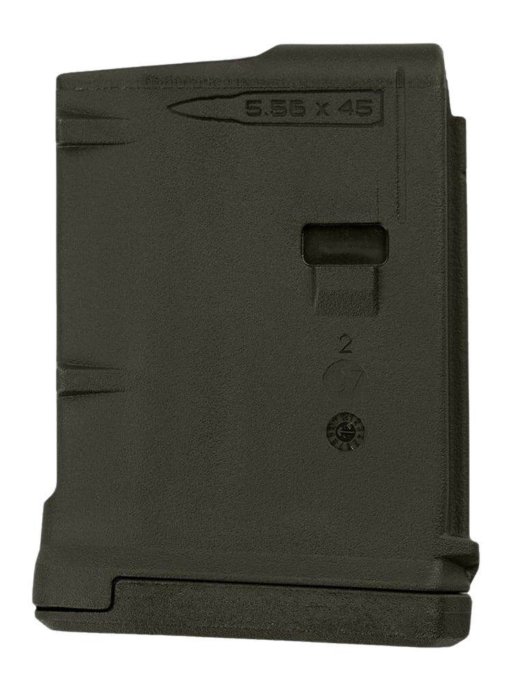Magpul MAG559ODG PMAG GEN M3 10rd 5.56x45mm/223 Rem OD Green Polymer