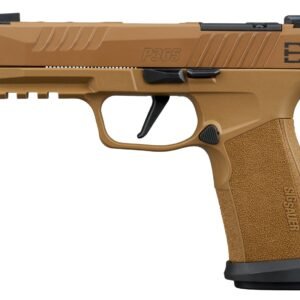 Sig Sauer 365XF9DH310 P365 DH3 Compact 9mm Luger 10+1 3.70" Black DLC Barrel, Coyote Cerakote Stainless Steel Lightening Cut/Optic Ready/Serrated Slide & Frame w/Picatinny Rail, Interchangeable Backst