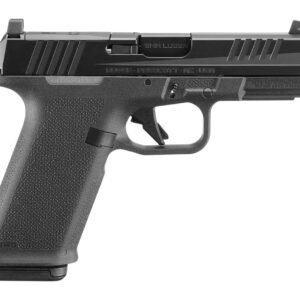 Ruger 19442 RXM  9mm Luger 17+1 4" Black FNC Nitride Alloy Steel Barrel & Optic Ready/Serrated Slide, Black Polymer Frame w/Accessory Rail, Textured Grip, RMR/RMSc/DeltaPoint Pro Footprint