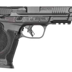 Smith & Wesson 14672 M&P M2.0 Metal 9mm Luger 17+1 5" Black Armornite Stainless Steel Barrel & Optic Ready/Serrated Slide, Black Armornite Stainless Steel Frame w/Picatinny Rail, Interchangeable Palms