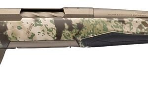 Browning 036139218 X-Bolt 2 Speed SPR Full Size 308 Win 4+1 18" Smoked Bronze Cerakote Fluted Threaded Barrel, Smoked Bronze Cerakote Steel Drilled & Tapped Receiver, Kryptek Obskura Transitional Camo