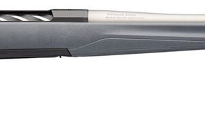 Browning 036114298 X-Bolt 2 Special SPR Full Size 7mm PRC 3+1 24" Matte Stainless Threaded Barrel, Matte Stainless Steel Drilled & Tapped Receiver, Gray Adj Comb & LOP Synthetic Stock, Right Hand