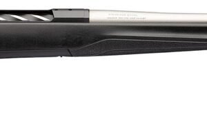 Browning 036115298 X-Bolt 2 Special LR Full Size 7mm PRC 3+1 24" Matte Stainless Threaded Barrel, Matte Stainless Steel Drilled & Tapped Receiver, Black Adj Comb & LOP Synthetic Stock Right Hand