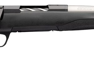Browning 036116282 X-Bolt 2 Special LR SPR Full Size 6.5 Creedmoor 4+1 18" Matte Stainless Steel Threaded Barrel, Matte Stainless Steel Drilled & Tapped Receiver, Black Adj Comb & LOP Synthetic Stock,