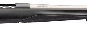 Browning 036118282 X-Bolt 2 Western Hunter Special Full Size 6.5 Creedmoor 4+1 22" Matte Stainless Threaded Barrel, Matte Stainless Steel Drilled & Tapped Receiver, Black Adj Comb Synthetic, Stock Rig