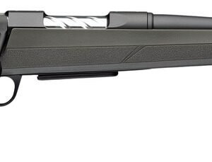 Browning 035845229 AB3 Pro SPR Full Size 300 Win Mag 3+1 20" Matte Blued Spiral Fluted Threaded Barrel, Matte Blued Drilled & Tapped Receiver, Gray/Green Fixed Synthetic Stock