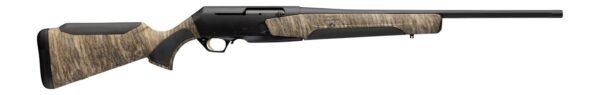 Browning 039029211 BAR MK4 Hunter Full Size 243 Win 4+1 22" Matte Blued Steel Barrel & Aluminum Alloy Drilled & Tapped Receiver, Mossy Oak Bottomland Adj Shim Synthetic Stock