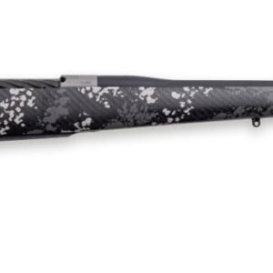 Weatherby MBT20N25CMR4B Mark V Backcountry 2.0 Ti 25 Creedmoor 4+1 22" Graphite Black Cerakote Fluted Threaded Barrel, Titanium Drilled & Tapped Receiver, Carbon Fiber w/Gray & White Sponge Accents Fi