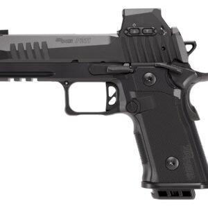 Sig Sauer 211CA9GT4RXSL P211 GT4 w/Optic Carry 9mm Luger 21+1 4.20" Black Barrel, Black Nitron Stainless Steel Serrated w/Optic Slide & Stainless Steel Frame w/Beavertail & Picatinny Rail, G10 Grip Pa