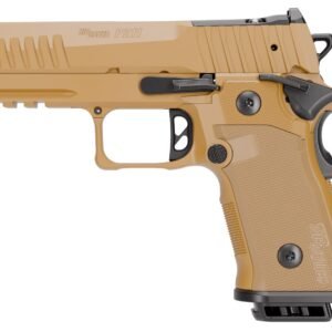 Sig Sauer 211CA9GT4COY P211 GT4 Carry 9mm Luger 21+1 4.20" Black Barrel, Coyote Cerakote Stainless Steel Optic Ready/Serrated Slide & Stainless Steel Frame w/Beavertail & Picatinny Rail, G10 Grip Pane