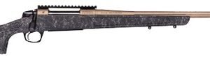 CVA CR3952F Cascade Long Range Hunter 25 Creedmoor Smoked Bronze Cerakote Threaded Barrel & Receiver w/Picatinny Rail, Graphite Black w/Smoke Bronze Webbing Adj Comb & LOP Synthetic Stock