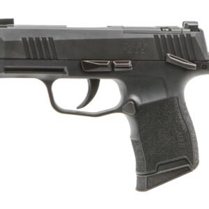 Sig Sauer 365X-9-BXR3P-MS-MA P365X *MA Compliant Micro-Compact Frame 9mm Luger 10+1 3.10" Black Nitron Stainless Steel Barrel & Optic Ready/Serrated Slide, Black Stainless Steel Frame w/Accessory Rail