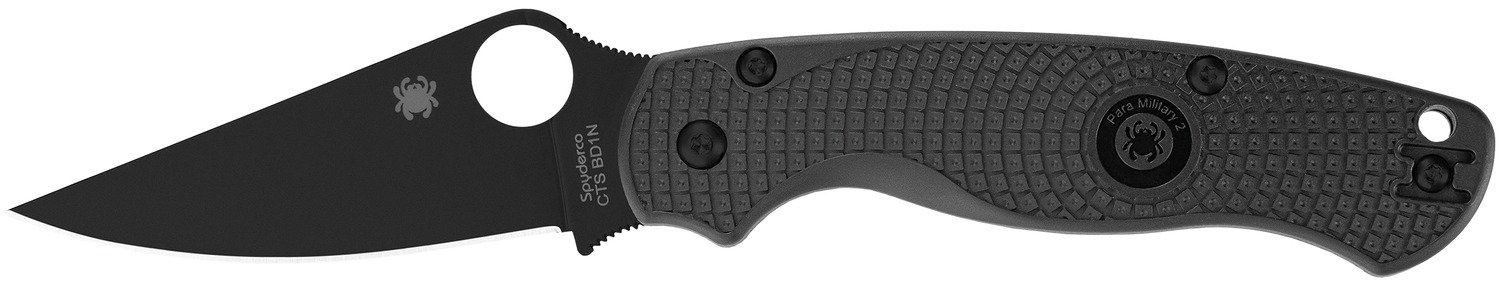 SPY C81PBBK2 PARA MLTRY 2 BLK/BLK LW