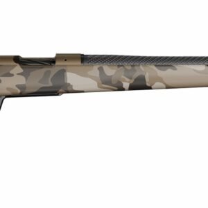 Christensen Arms 801-060083-00 Ridgeline FFT Full Size 22 Creedmoor 4+1 20" Carbon Fiber Threaded Barrel, Burnt Bronze Cerakote Steel Drilled & Tapped Receiver, Barren Dune Camo Fixed Synthetic Stock
