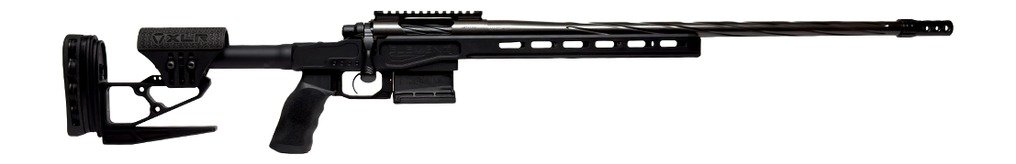 Horizon Firearms HRF-VAD-308W-18R Vandal DM 308 Win 18" Black Chrome Spiral Fluted Threaded Barrel, Black Chrome Receiver w/Picatinny Rail, ARCA Rail, Black Anodized XLR Element 4.0 Aluminum Stock, Po