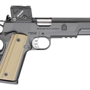 Springfield Armory PO9230COA 1911 Operator AOS 45 ACP 8+1 5" Match Grade Barrel, Carbon Steel Steel Frame w/Beavertail & Picatinny Rail
