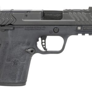 Smith & Wesson 14412 Performance Center Equalizer Micro-Compact Frame 9mm Luger 10+1 3.68" Black Armornite Stainless Steel Barrel & Optic Ready/Ported/Serrated Slide, Black Polymer Frame w/Picatinny R