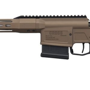Sig Sauer CROSS30816BBRZ Cross  308 Win 5+1 Brushed Precision Stainless Steel Taper-Lok Barrel, Bronze Cerakote Aluminum Receiver w/Picatinny Rail, M-LOK Handguard, Precision Adj Folding Stock, Black