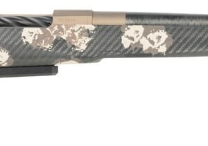 Fierce Firearms  CT Rival XP 2.0 25 Creedmoor 20" Carbon Fiber Threaded Barrel, Smoked Bronze Cerakote Titanium Drilled & Tapped Receiver, Integral Rail Forend, Desert Shadow Camo Adj Comb Carbon Fibe